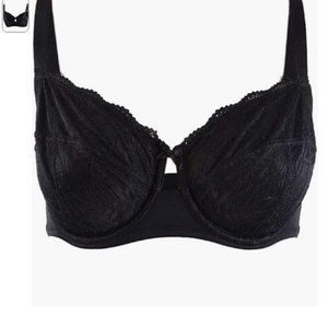 NWOT 42d BLAC LACE I*N*C BRA INC INTERNATIIONAL CONCEPTS UNDERWIRE